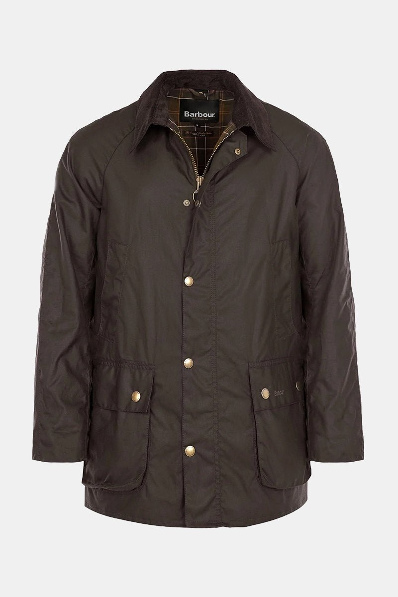 Barbour Ashby Waxed Jacket (Olive) | Jackets