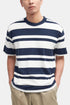 T-shirt a righe Barbour Friars (Blu scuro) | Magliette