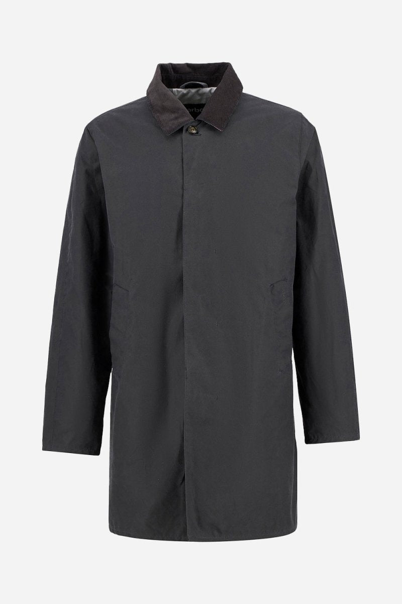 Barbour Lorden Wax Mac (Grey) | Jackets