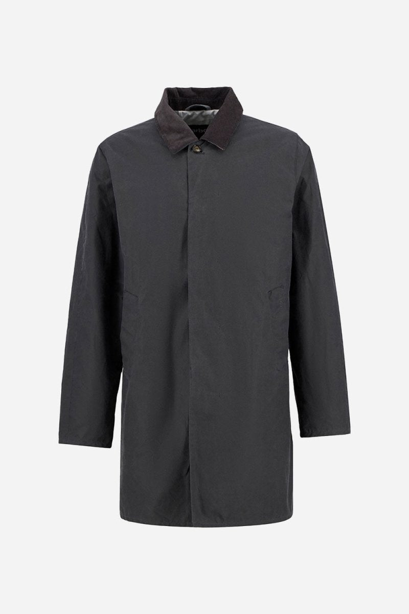 Barbour Lorden Wax Mac (Grey) | Jackets