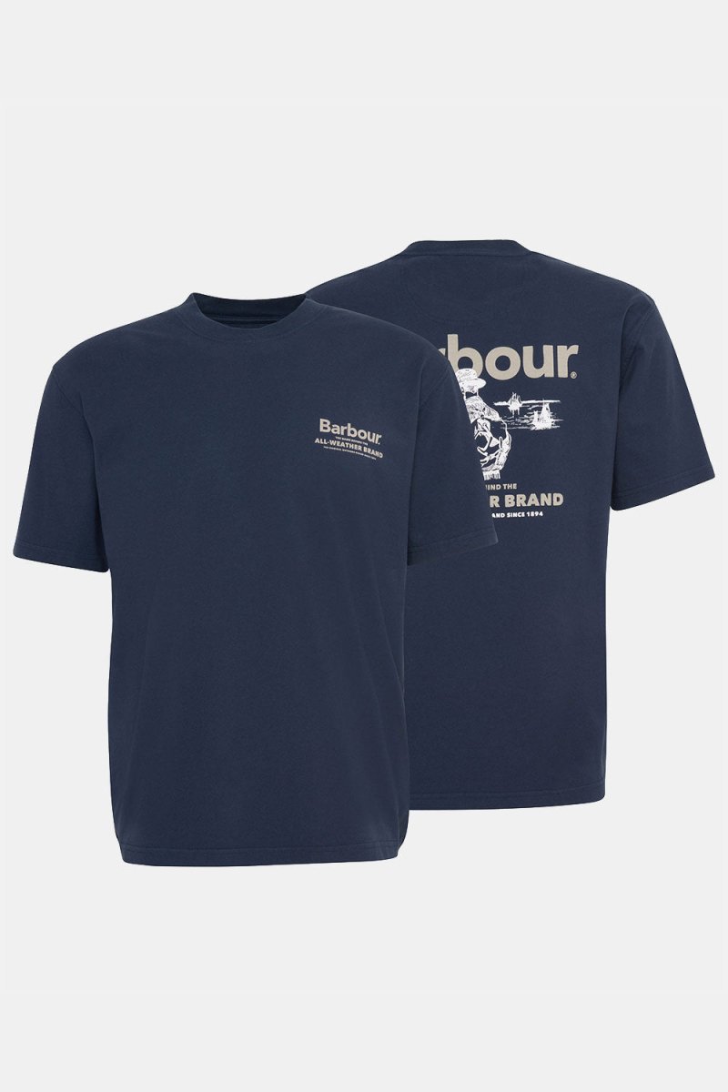 Barbour Outdoors T-Shirt (Navy) | T-Shirts