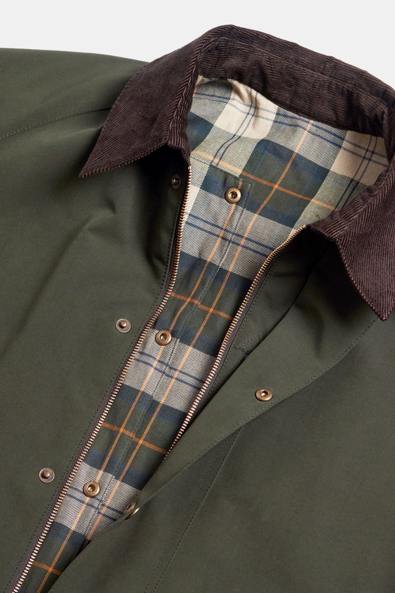 Barbour Oversized Reversible Transport Jacket (Sage) | Jackets