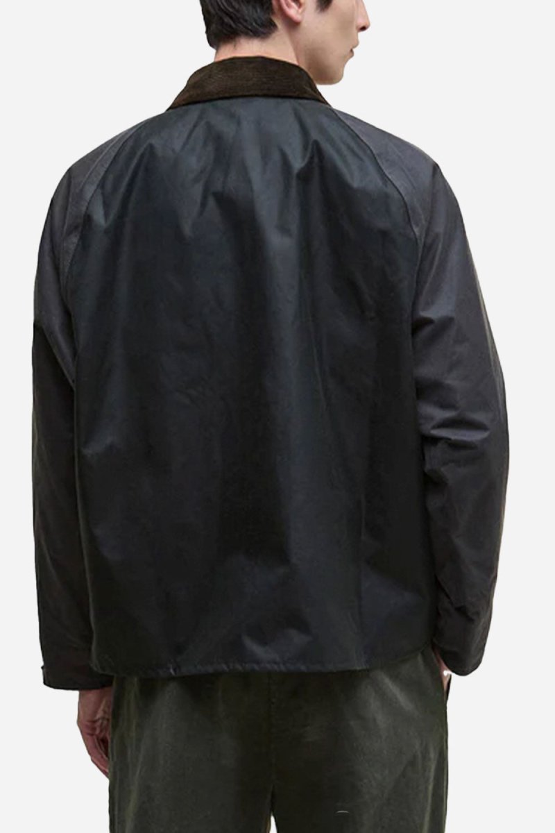 Barbour Patchwork Transport Wax Jacket (Sage Multi) | Jackets