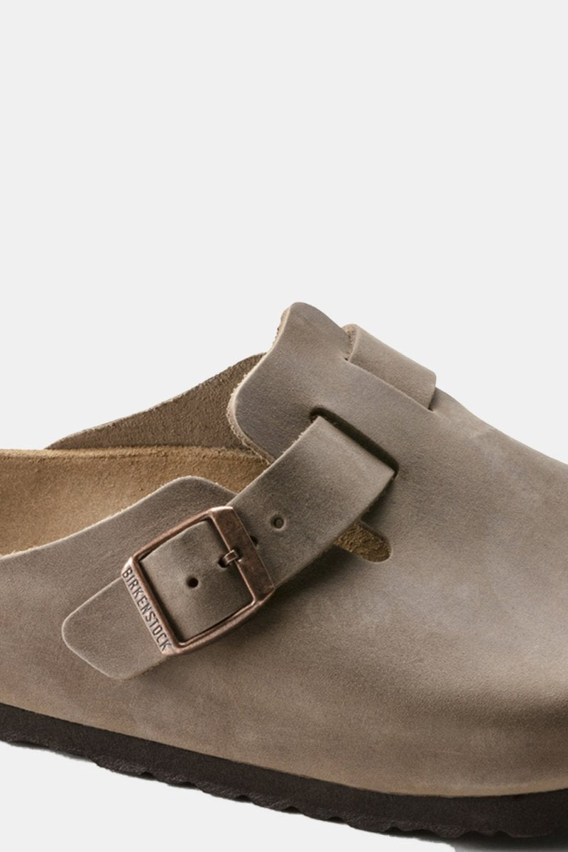 Birkenstock Boston Oiled Leather (Tobacco Brown) | Sandals