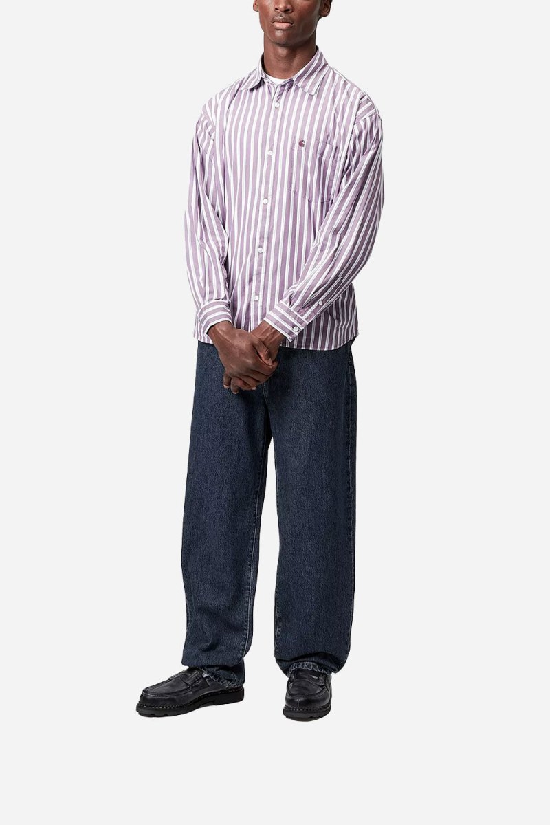 Carhartt WIP Aaron Denim Pant (Blue Rinsed) | Trousers