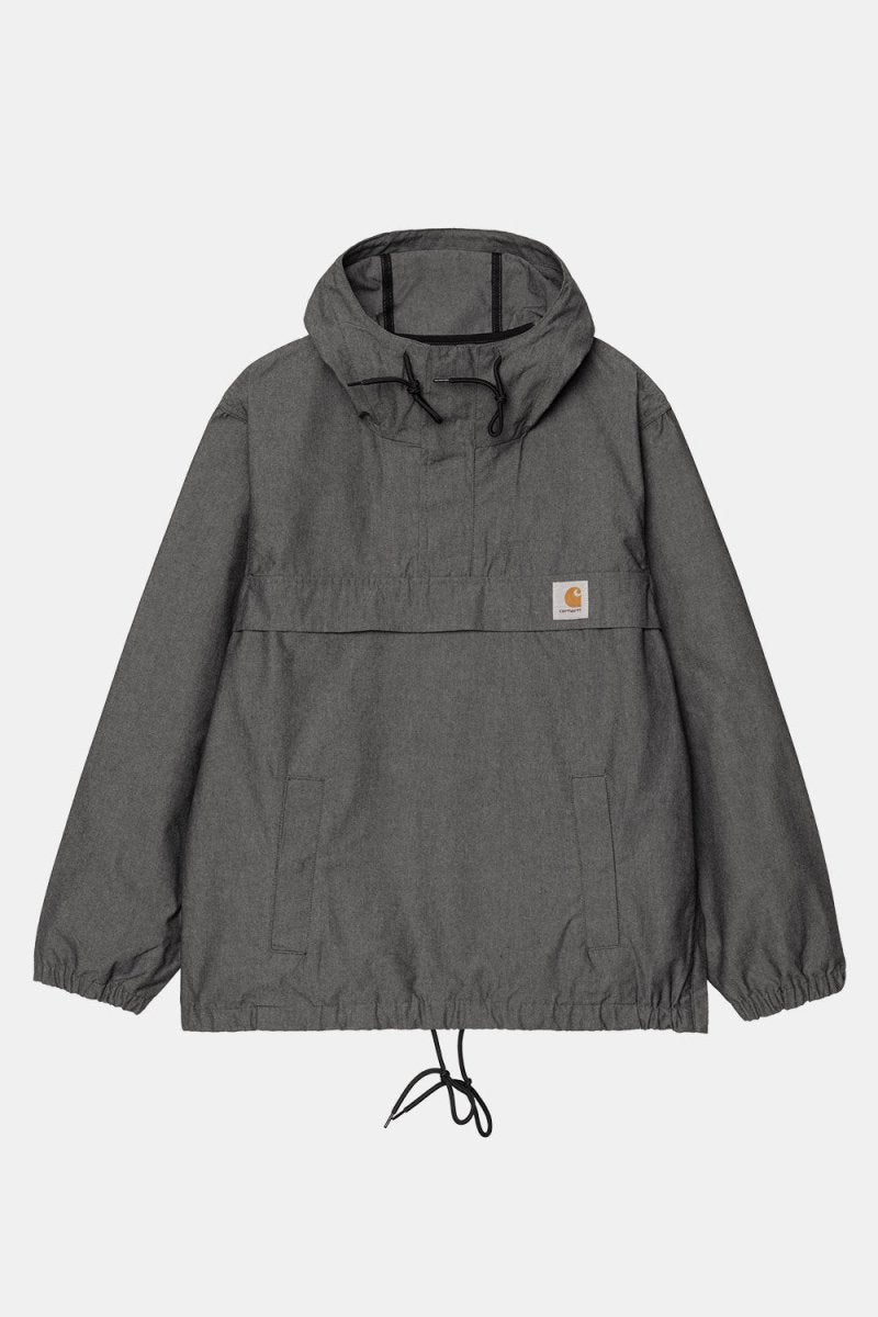 Carhartt WIP Blake Pullover Windbreaker (Black Rinsed) | Shirts