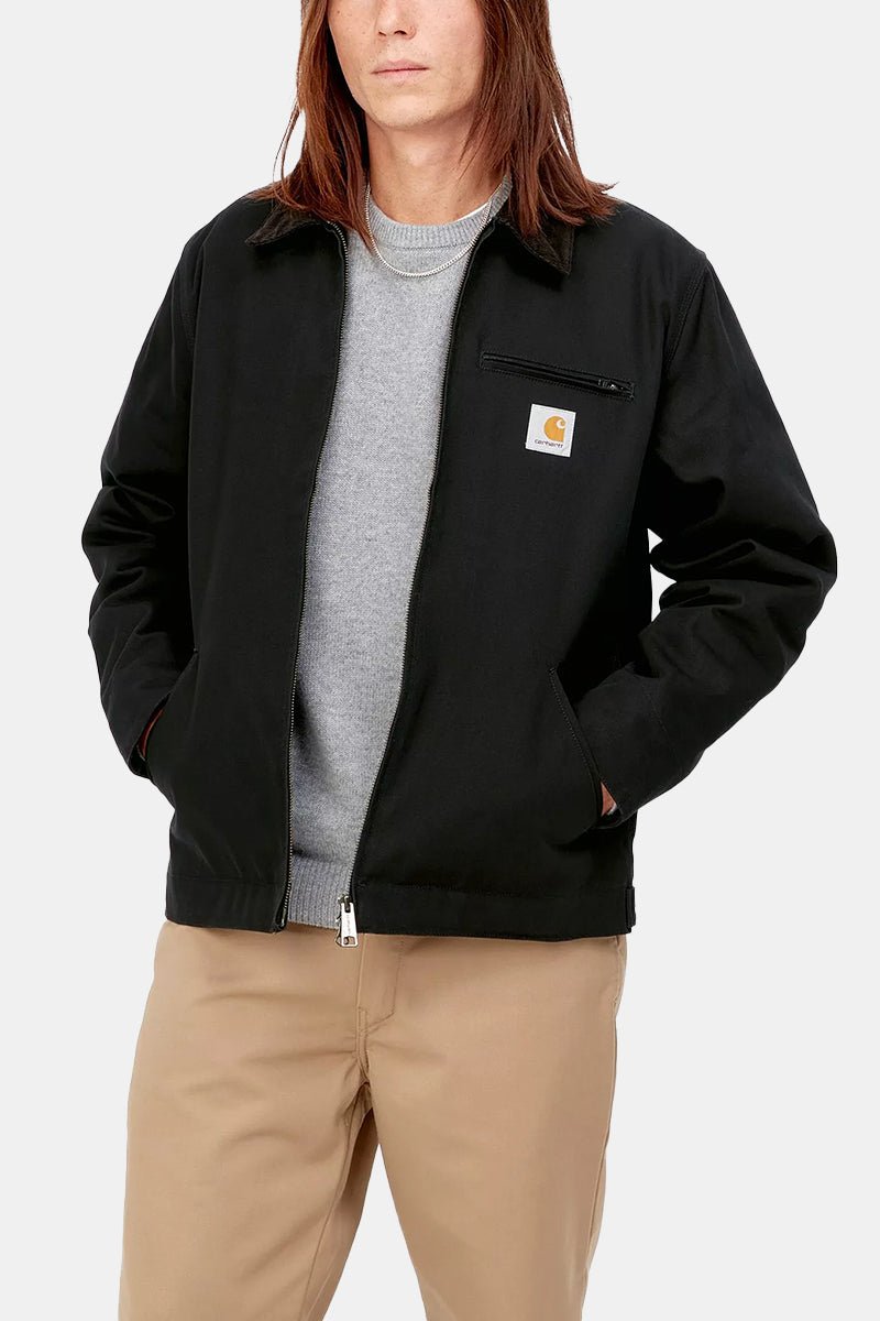 Carhartt WIP Detroit Jacket (Black/Black Rigid) | Jackets