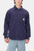 Camicia Flint a maniche lunghe Carhartt WIP (Aura Rinsed) | Camicie