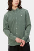 Carhartt WIP Madison Cord Camicia a maniche lunghe (Parco/Cera) | Camicie