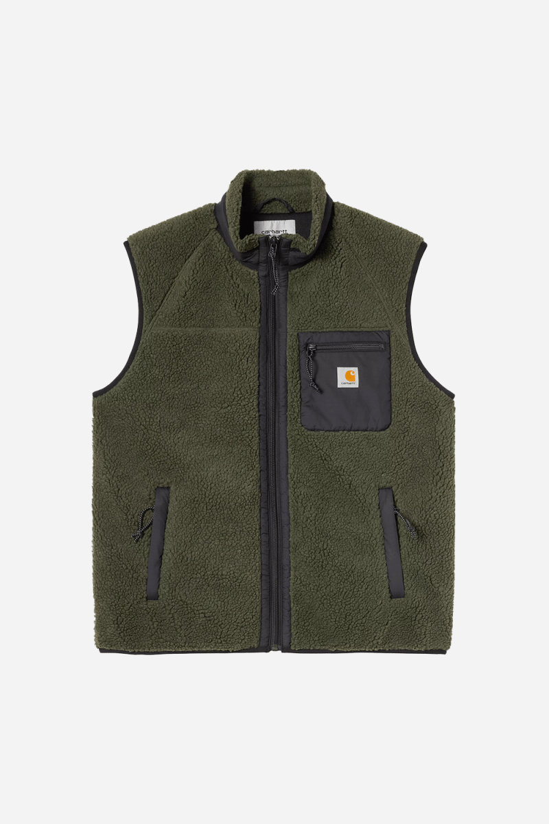 Carhartt WIP Prentis Vest Liner Fleece (Opuntia/Black) | Sweaters