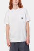 T-shirt Carhartt WIP a maniche corte con tasca da campo (bianca) | Magliette