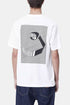 T-shirt Carhartt WIP a maniche corte Jalou C (Bianco/Nero) | Magliette
