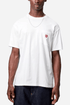 Carhartt WIP T-shirt a maniche corte con tasca a cuore (Bianco/Rosso) | Magliette