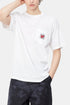 Carhartt WIP T-shirt elasticizzata a maniche corte con tasca organica (Bianco) | Magliette