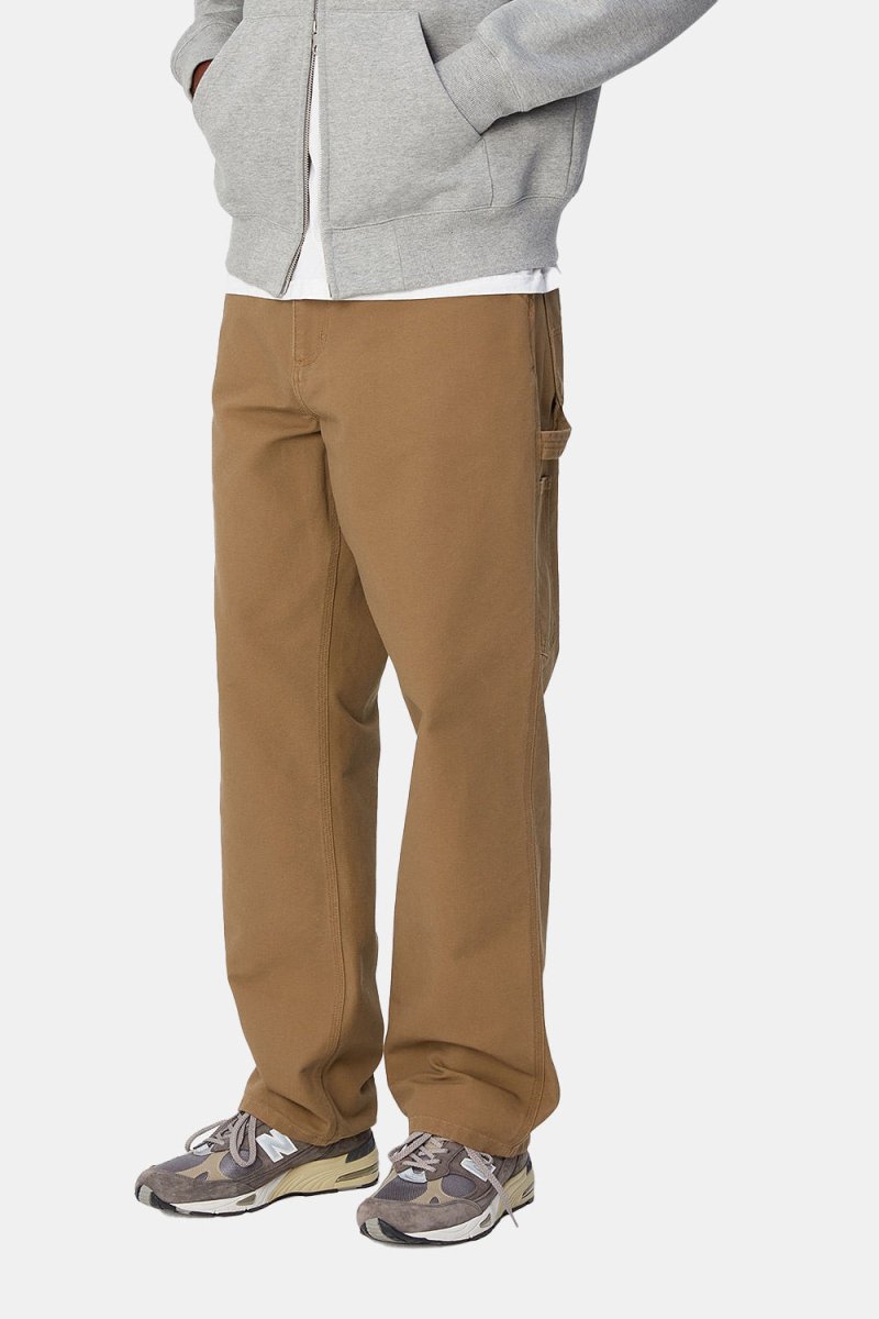 Carhartt WIP Single Knee Organic Cotton Pant (Hamilton Brown) | Trousers