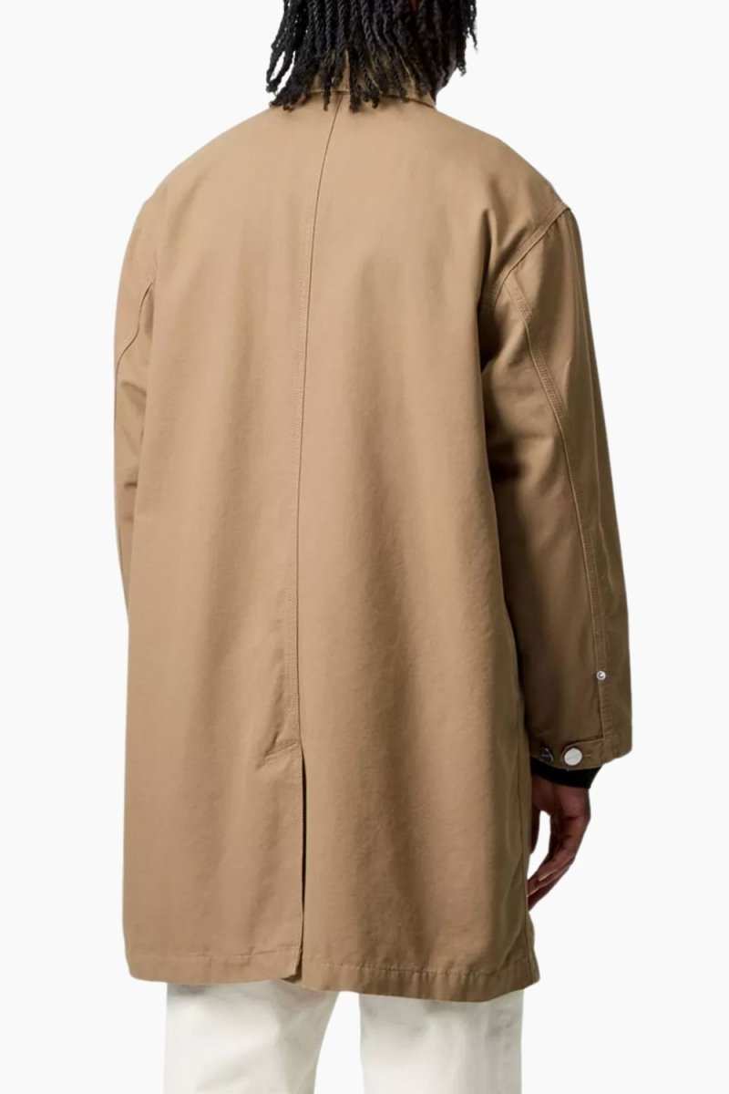 Carhartt WIP Webster Coat (Leather/Leather Rinsed) | Jackets