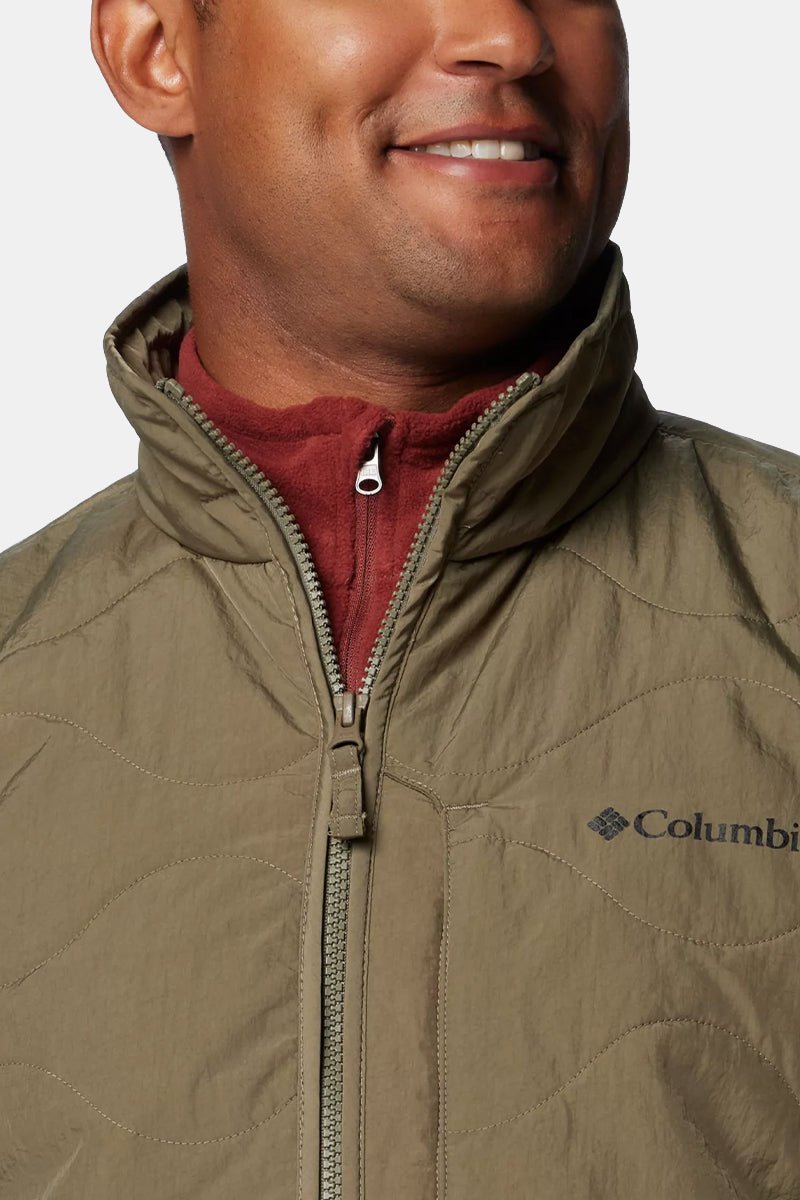 Columbia Birchwood™ II Quilted Jacket (Stone Green) | Jackets