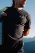 Maglietta a maniche corte sul retro Columbia Explorers Canyon™ (Nero/Picchi/Onde) | Magliette