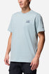 Maglietta a maniche corte sul retro Columbia Explorers Canyon™ (Blu schiacciato/Picchi/Onde) | Magliette