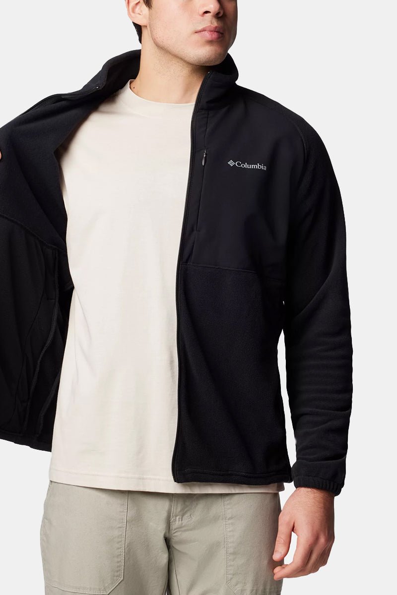 Columbia Sage Peak™ Full Zip Fleece (Black) | Sweaters
