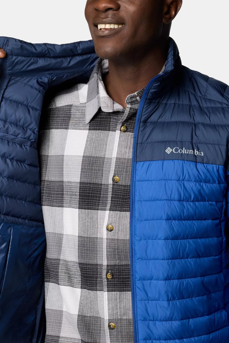 Columbia Silver Falls™ II Packable Insulated Jacket (Mountain Blue/Collegiate Navy) | Jackets