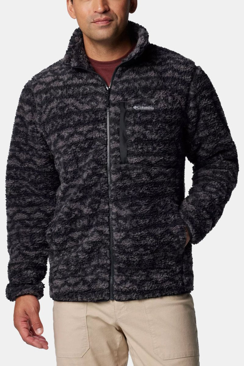 Columbia Winter Pass™ Printed Fleece II (Shark Madras Tonal) | Sweaters