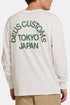 T-shirt Deus Beams Ls Cordura (bianco vintage) | Magliette