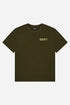 T-shirt Deus Beams (oliva scura) | Magliette