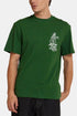 T-shirt in cotone organico Deus Boscombe Address Tee (Hillside Green) | Magliette
