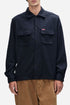 Camicia in lana Deus Clayton (nera) | Camicie