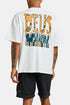 T-shirt Deus Full Circuit (bianco vintage) | Magliette