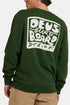 Felpa Deus Nice To See You Crew (Hillside Green) | Maglioni