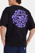 T-shirt in cotone Deus Paradigm (nera) | Magliette