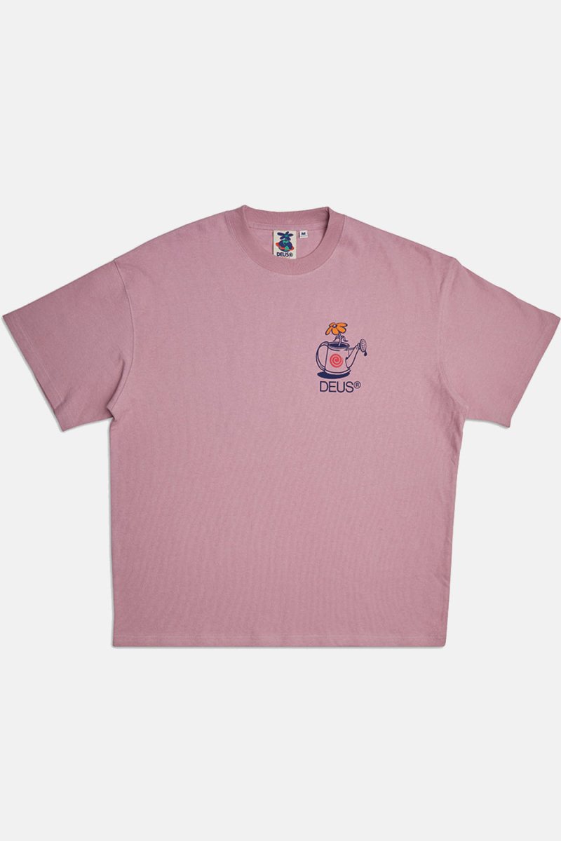 Deus Trust Oversized Organic Cotton T-shirt (Zephyr Pink) | T-Shirts