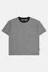 T-shirt a righe Edwin Adam (nero/bianco) | Magliette