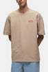 T-shirt Edwin Carefree Dance Club (pepe bianco) | Magliette