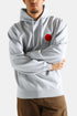 Felpa con cappuccio Edwin Japanese Sun (Grigio Marl) | Maglioni