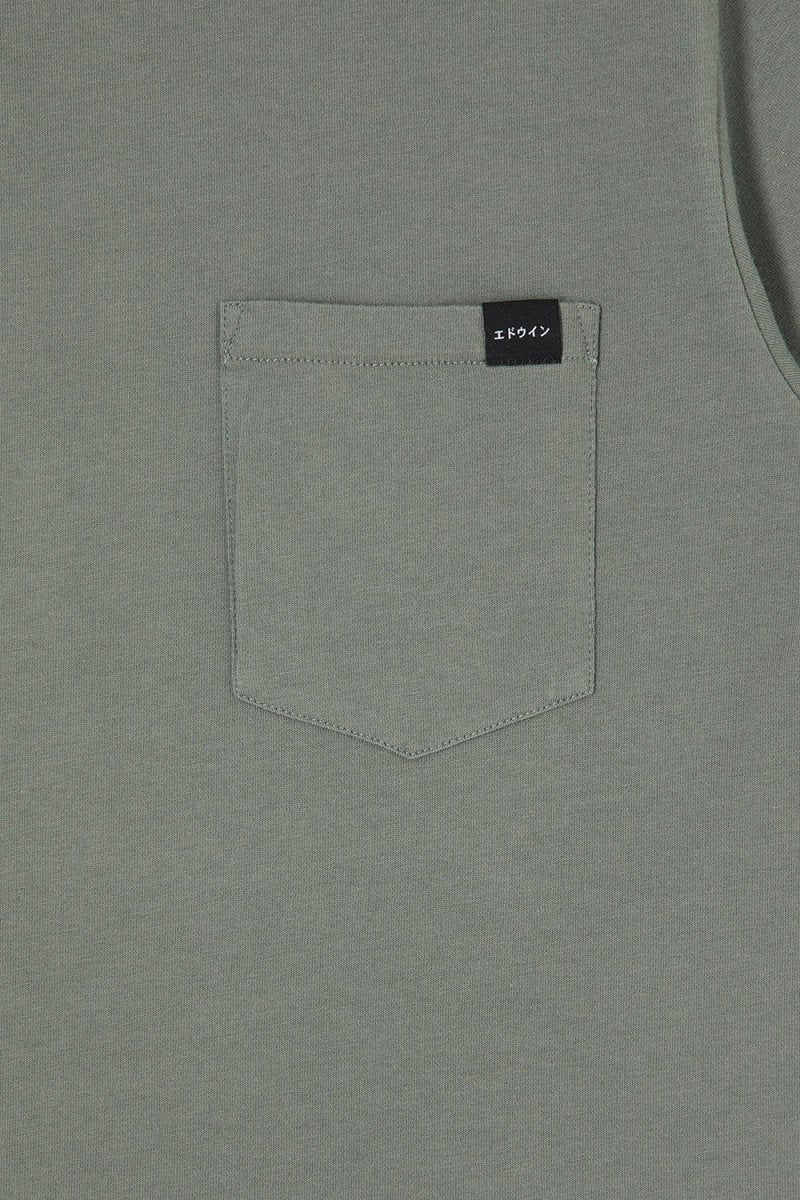 Edwin Pocket T-Shirt (Castor Gray) | T-Shirts