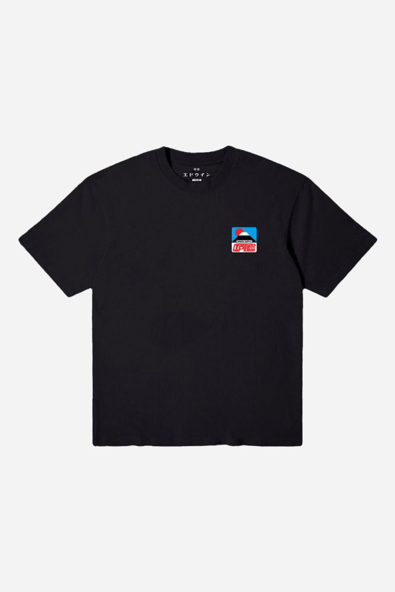 Edwin Sunset On Fuji San T-Shirt (Black) | T-Shirts