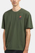 T-shirt Edwin Tramonto sul Monte Fuji (verde Kombu) | Magliette