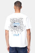 T-shirt Edwin Temple's Gate (lavaggio indumento bianco) | Magliette