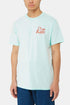 T-shirt Edwin Tokyo Builders (acqua sbiancata) | Magliette