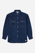 Camicia da lavoro Edwin (blu - usata scura) | Camicie