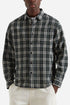Camicia a quadri a maniche lunghe Farah Hardaker (Rosmarino) | Camicie