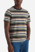 T-shirt a maniche corte a righe Farah Weir (rosmarino) | Magliette
