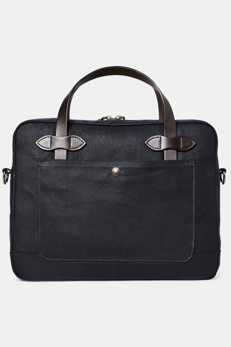 Filson Tin Cloth Compact Briefcase (Navy) | Bags