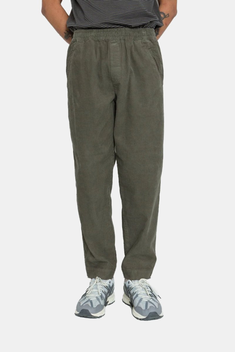 Folk Drawcord Assembly Pant (Dark Sage Cord) | Trousers