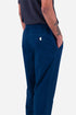Pantaloni da montaggio Folk con cordino (fustagno blu inchiostro) | Pantaloni