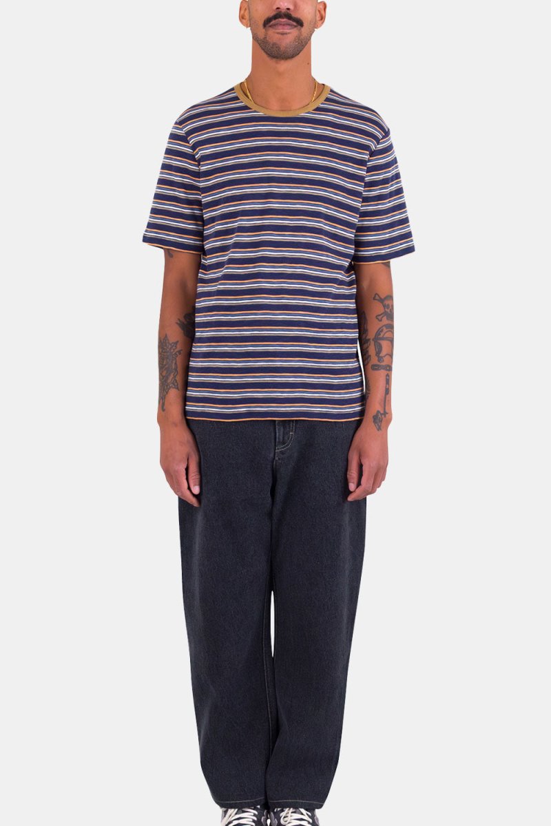 Folk Multistripe T-Shirt (Navy Mix) | Shirts