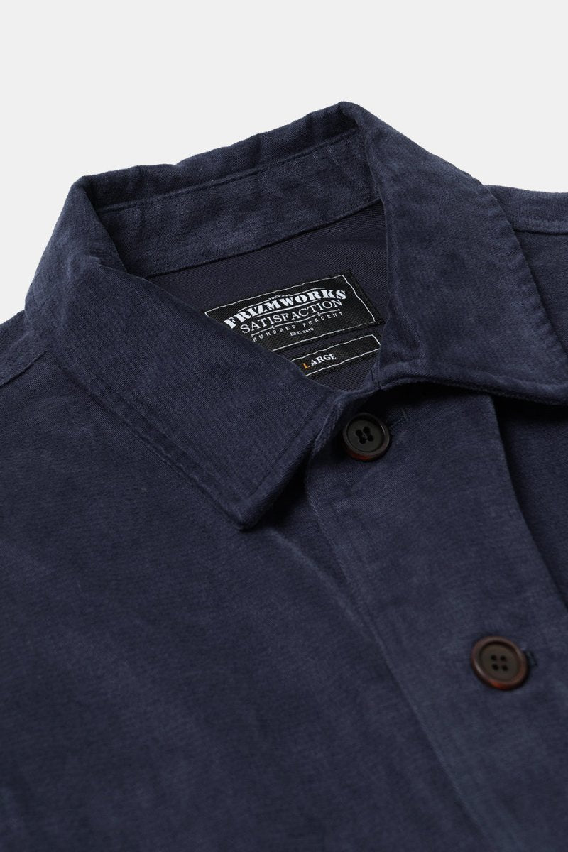 Frizmworks Jungle Moleskin French Work Jacket (Navy) | Jackets